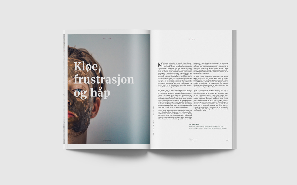ohHello Design Project | Magazine - Atopiker Spread